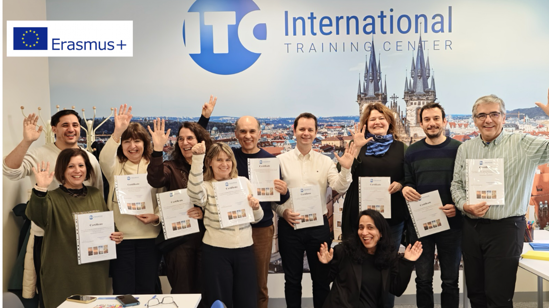 Erasmus+ mobilitás Prágában