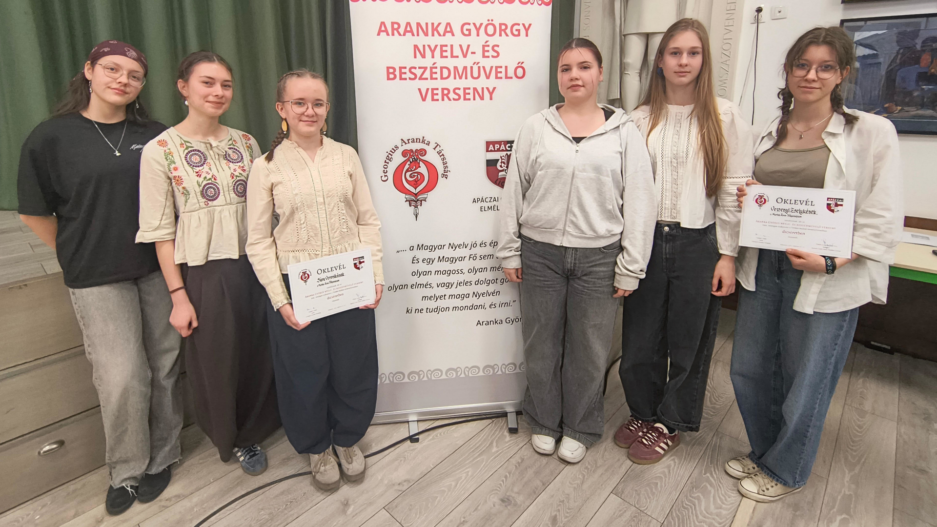 Aranka György Nyelv- és Beszédművelő Versenyen