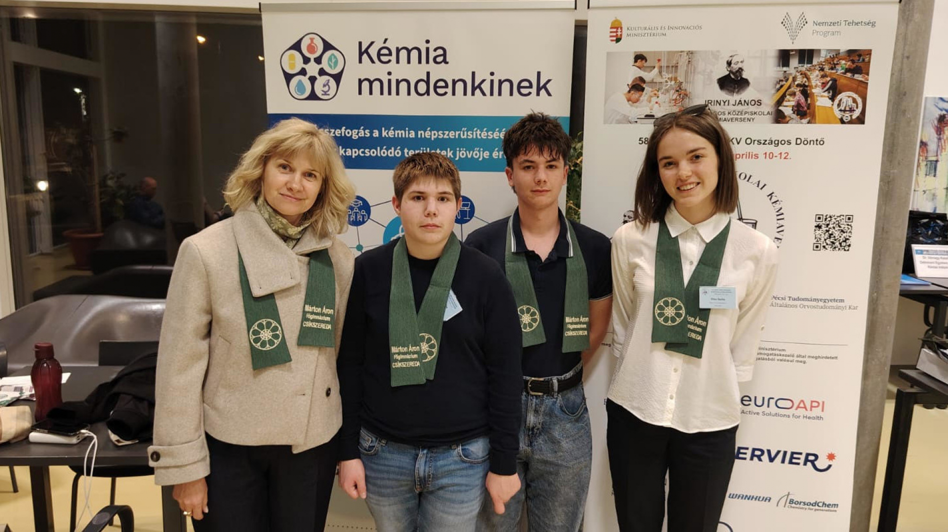 Beszámoló az Irinyi János Kémiaverseny döntőjéről