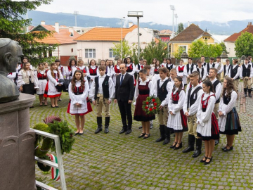 A Márton Áron Főgimnázium végzős évfolyamának ballagása