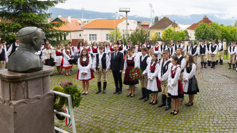 A Márton Áron Főgimnázium végzős évfolyamának ballagása